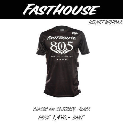 เสื้อ FASTHOUSE CLASSIC 805 SS JERSEY BLACK